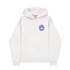 Logo Back Print Hoodie Women - pastel grey melange