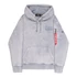 Backprint Vintage Hoodie - denim blue