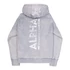 Backprint Vintage Hoodie - denim blue