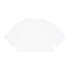 Basic Small Logo Cropped PP T-Shirt Women - white