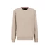 Dragon Embroidery Sweater - vintage sand