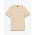 FW25 T-Shirt Backprint LEFT LANE CLUB - Sand brown
