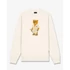 SS25 Embroidered Pullover Filou CXIII. - Pearl white
