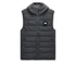 Toronto Hooded Gilet - Cyclone Grey