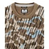 Difranco Camo Jumper - Tobacco Brown