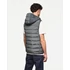 Toronto Hooded Gilet - Cyclone Grey
