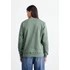 Basic Sweater Rainbow Reflective Print - vintage green