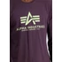 Basic T - LS - plum
