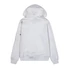 Metal Plate Hoodie - pastel grey
