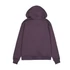 Basic Zip Hoody - plum