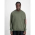 Embroidery Sweater - dark olive
