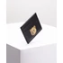 Leather Card Holder Filou Head - Black