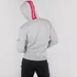 Red Stripe Hoody - greyheather