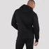 Basic Zip Hoody - black