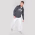 Basic Zip Hoody - greyblack