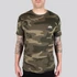 Backprint T Camo - olive camo