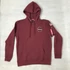 Space Shuttle Hoody - burgundy