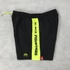 Printed Stripe Swim Short - black