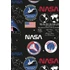 NASA AOP T-shirt - black