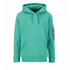 Back Print Hoody - atomic green