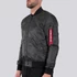 MA-1 LW AOP Rainbow Reflective - greyblack