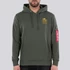 Heritage Dragon Hoody - dark olive