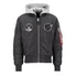MA-1 VF Hood Dark Side - vintage grey