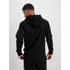 Nylon Pocket Hoody - black