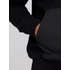 Nylon Pocket Hoody - black