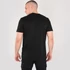 Basic T Foil Print - black/gold