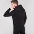 Basic Hoody Foil Print - black/gold
