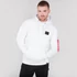 Back Print Hoody - white