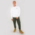 Basic Sweater Small Logo - white