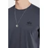 Basic T Small Logo - greyblack/black