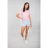 Basic T Small Logo Woman - pastel pink