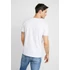 Basic T Neon Print- white/neon pink