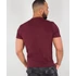 Basic T Small Logo - burgundy