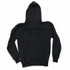 Logo Zip Hoody - black