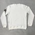 Rubber Logo Sweater - white